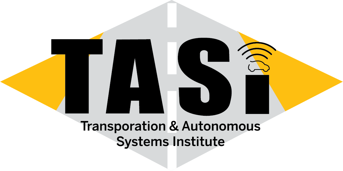 Transporation and Autonomous Systems Institute with logo ontop